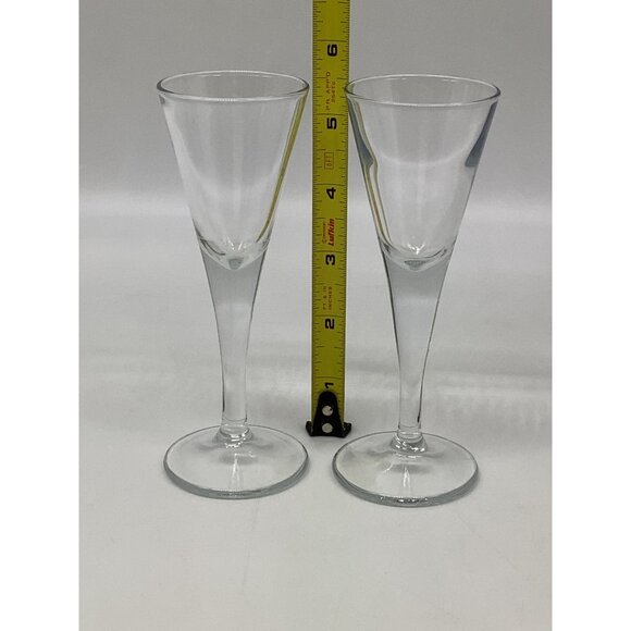 Vintage Crystal Cordial Glasses Set Of 4 - Picture 8 of 9